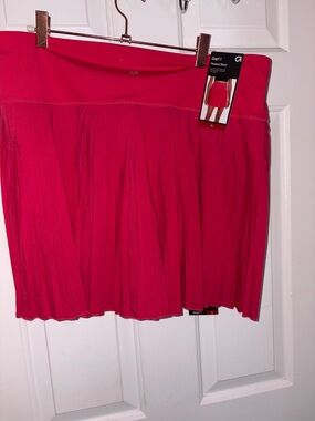 GAP Hot Pink Pleated Mini Skirt